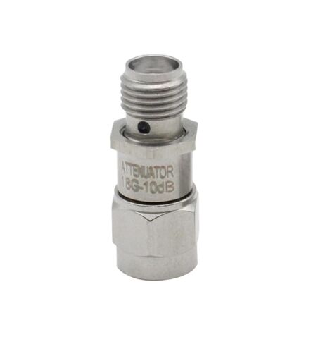 One coaxial Fixed SMA-JK attenuator, 18GHz high Frequency, 2W, Male and Female connectors(18GHZ-5DB) in Kuwait