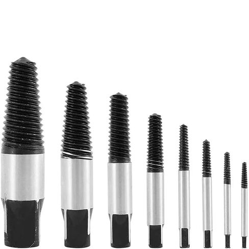 Screw Extractor Center Drill Bits Guide Set Speed Screws Out Extractor Drill Bits Tool 5/6/8Pcs(8pcs) in Kuwait