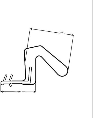 SELPONT .650" Reach Foam Kerf Weather Stripping (37" x 97") Single Door Kit in Saudi Arabia