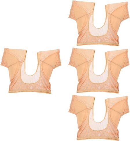 Healifty Sweatproof Undershirt Women Breathable Underarm Sweat Vest Absorbing Pads Comfortable Fit Activewear 11.4X6.5 Inch in Saudi Arabia