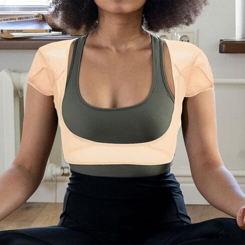 Healifty Sweatproof Undershirt Women Breathable Underarm Sweat Vest Absorbing Pads Comfortable Fit Activewear 11.4X6.5 Inch in Saudi Arabia