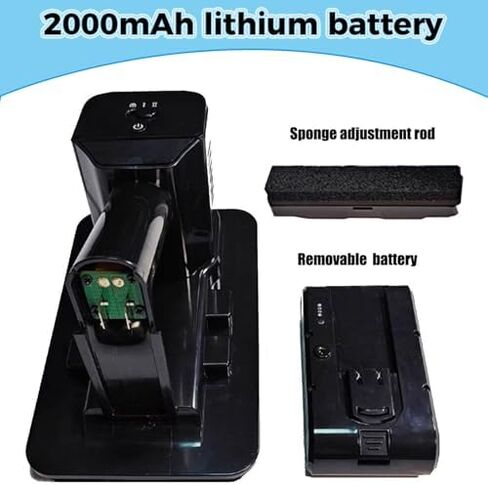كوب شفط LED كهربائي، رافع شاشة LED بسعة 66 رطل، كوب شفط كهربائي مع بطارية 2000 مللي أمبير قابلة للإزالة in Saudi Arabia