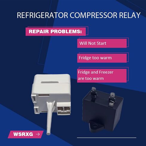 W10350564 2683570 مكثف ضاغط الثلاجة ، استبدال 2 حزمة ، بداية مستقرة وأداء طويل الأمد in Kuwait