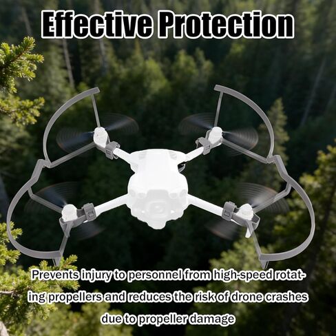 Propeller Guard for DJI Mini 5 Pro, Quick Release Propeller Protector with Snap-On Design Lightweight Drone Accessories for DJI Mini 5 Pro in Kuwait