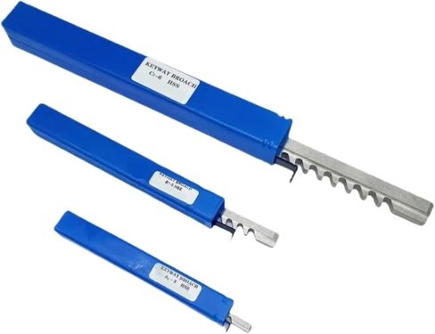 1PC Push Type Keyway Broaches HSS Keyway Tools for CNC Machine Tool E1-16/18mm 5/8''E 3/4''E(19.05-E-1PCS) in Saudi Arabia