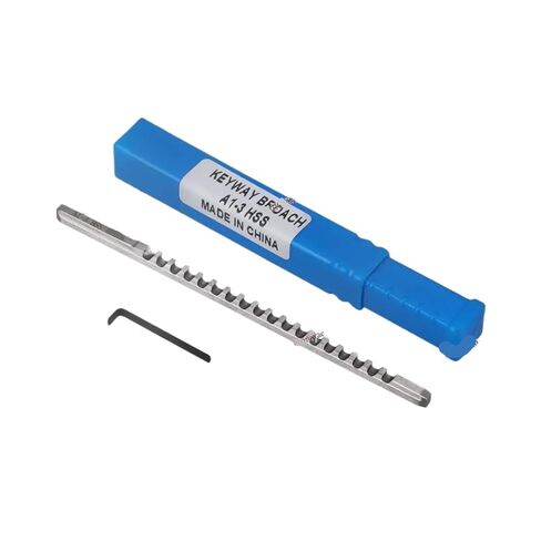 1PC 3mm Push-Type Keyway Broach A1 Metric Size HSS Keyway Cutting Tool Knife for CNC Router Metalworking(6 * 30mm) in Saudi Arabia