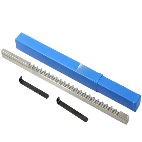 1 قطعة 6 مللي متر C1 دفع من نوع Keyway Broach متري الحجم HSS Keyway أداة القطع لجهاز التوجيه باستخدام الحاسب الآلي لتشغيل المعادن in Saudi Arabia