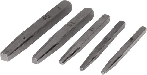 Replacement for fits Performance Tool W8605 5 Piece Screw Extractor Set in Saudi Arabia