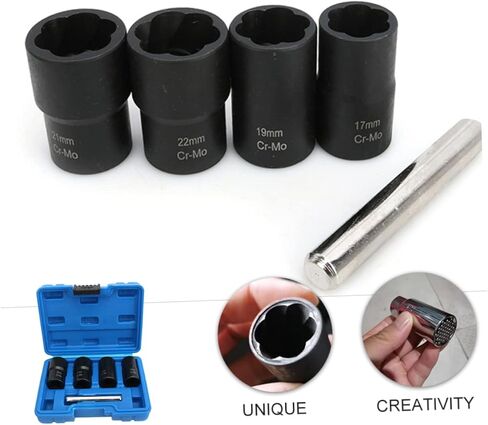 10 pieces Nut Extractor Set For Stripped Nuts And Bolts in Saudi Arabia