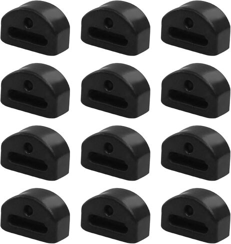 Zorfeter 12 قطعة من ربطات جيتار سوداء BridgeBeads، 3 فتحات جيتار BridgeBeads للجيتار الصوتي الكلاسيكي والجيتار من النايلون in Saudi Arabia