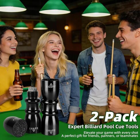 طقم أدوات إصلاح ملحقات عصا البلياردو 3 في 1 لحوض السباحة، تعزيز اللعبة مع المشكل/الأداة/جهاز التهوية، هدايا عملية للأزواج، أفضل الأصدقاء، متوفر باللون الأسود والأحمر in Kuwait