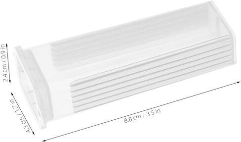 Ciieeo 50pcs Plastic Slide Staining Jars with 5-slot Narrow Rack, Coplin Staining Jar Set for Laboratory Slide Holder and Sample Processing in Medical and Research Labs in Saudi Arabia
