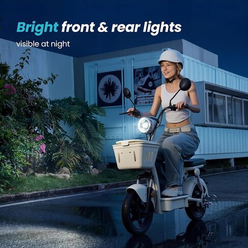 دراجة نارية كهربائية للبالغين ، 350 واط محرك ، وسرعة كحد أقصى 18 ميل في الساعة ، و 12 ميلًا كحد أقصى ، و 15 ٪ تسلق تل ، وسعة 220 رطلاً ، والإطارات الهوائية ، والدراجة الكهربائية القابلة للطي للبالغين والمراهقين. in Kuwait