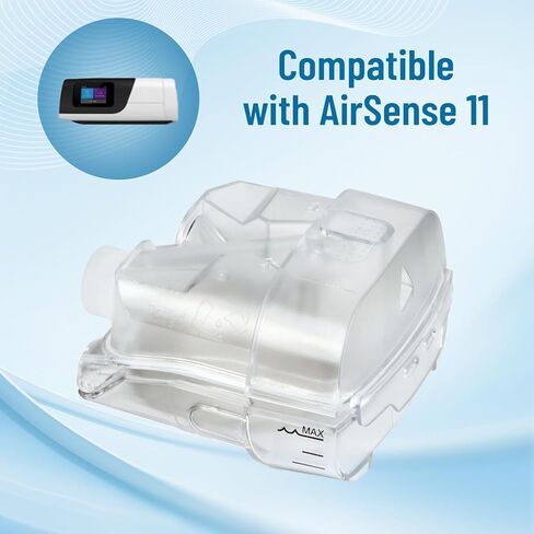 غرفة مياه لجهاز AirSense 11 وAirCurve 11، خزان مياه بديل مع 24 عبوة من مرشحات AirSense 11، وختم موثوق به ومستلزمات S11 CPAP سهلة التركيب in Kuwait