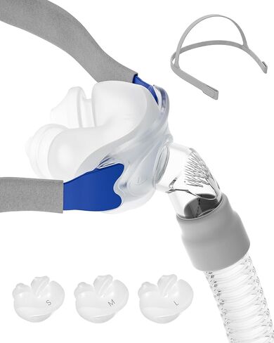 Replacement Set for Airfit P10 Nasal Pillow, Includes 3 Size Nasal Pillows, Adjustable Headgear, Tube Frame and Hose, All in One Set in Saudi Arabia