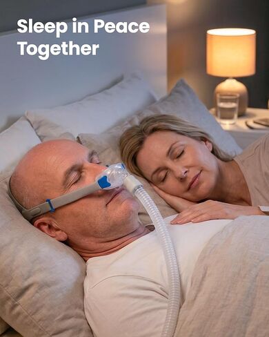 Replacement Set for Airfit P10 Nasal Pillow, Includes 3 Size Nasal Pillows, Adjustable Headgear, Tube Frame and Hose, All in One Set in Saudi Arabia