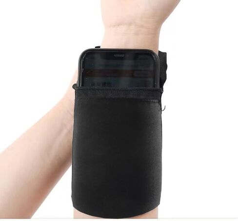 Wrist Wallet for Women Men, Lightweight Quick Dry Wristbands, Zipper Wrist Pouch for Cash, Phone, Running & Sports in Saudi Arabia