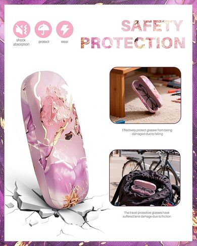 3pack eyeglass case قذيفة صلبة ， قذيفة قشرة صلبة ， قذيفة زجاجية قشرة صلبة ， حالة نظارات القراءة in Kuwait