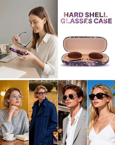 3pack eyeglass case قذيفة صلبة ， قذيفة قشرة صلبة ， قذيفة زجاجية قشرة صلبة ， حالة نظارات القراءة in Kuwait