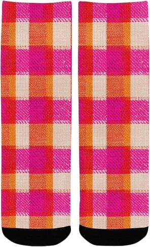 جوارب المشي لمسافات طويلة بطباعة منقوشة من الحمضيات - جوارب شتوية حرارية سميكة دافئة للأطفال الصغار للأولاد والبنات للمدرسة، والارتداء اليومي والأنشطة الخارجية in Kuwait