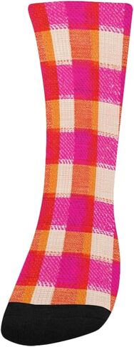 جوارب المشي لمسافات طويلة بطباعة منقوشة من الحمضيات - جوارب شتوية حرارية سميكة دافئة للأطفال الصغار للأولاد والبنات للمدرسة، والارتداء اليومي والأنشطة الخارجية in Kuwait