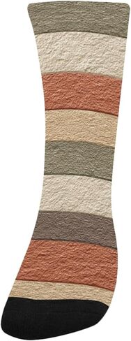 جوارب المشي لمسافات طويلة بطباعة زهور من Art Terracotta - جوارب شتوية حرارية سميكة دافئة للأولاد والبنات للمدرسة، والارتداء اليومي والأنشطة الخارجية in Kuwait