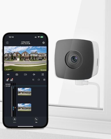 blurams Cameras for Home Security 5G&2.4G, 2K Security Camera Indoor, Pet Camera with Phone App, Indoor Camera w/AI Motion Detection, 2-Way Audio, Compatible with Alexa&Google Home Assistant in Kuwait