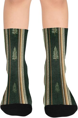 جوارب Green Luxury Line Vibe للمشي لمسافات طويلة - جوارب شتوية حرارية سميكة دافئة للأطفال الصغار للأولاد والبنات للمدرسة، والارتداء اليومي والأنشطة الخارجية in Kuwait