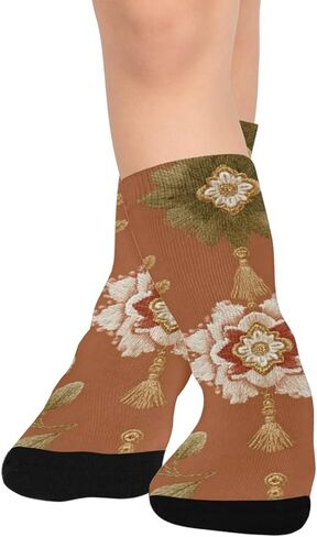 جوارب دافئة للمشي لمسافات طويلة بقاعدة من الطين - جوارب شتوية حرارية سميكة دافئة للأولاد والبنات للمدرسة، والارتداء اليومي والأنشطة الخارجية in Kuwait