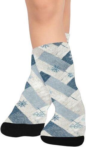 جوارب Frosty Check Vibe للمشي لمسافات طويلة - جوارب شتوية حرارية سميكة دافئة للأولاد والبنات الصغار للمدرسة، والارتداء اليومي والأنشطة الخارجية in Kuwait