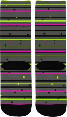 جوارب المشي لمسافات طويلة مخططة من Green Tech - جوارب شتوية حرارية سميكة دافئة للأولاد والبنات الصغار للمدرسة، والارتداء اليومي والأنشطة الخارجية in Kuwait