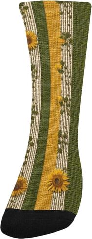 جوارب التنزه سيرًا على الأقدام بفن الزهور الزاهية - جوارب شتوية حرارية سميكة دافئة للأولاد والبنات الصغار للمدرسة، والارتداء اليومي والأنشطة الخارجية in Kuwait