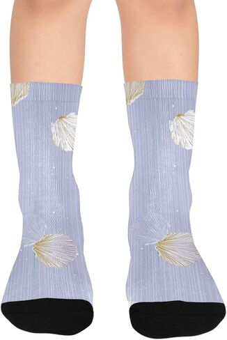 جوارب التنزه سيرًا على الأقدام من لافندر شيل - جوارب شتوية حرارية سميكة دافئة للأولاد والبنات الصغار للمدرسة، والارتداء اليومي والأنشطة الخارجية in Kuwait