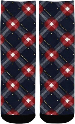 جوارب داكنة لامعة منقوشة للمشي لمسافات طويلة - جوارب شتوية حرارية سميكة دافئة للأولاد والبنات الصغار للمدرسة، والارتداء اليومي والأنشطة الخارجية in Kuwait