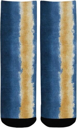 جوارب Art Stripe Nary Blue للمشي لمسافات طويلة - جوارب شتوية حرارية سميكة دافئة للأطفال الصغار للأولاد والبنات للمدرسة، والارتداء اليومي والأنشطة الخارجية in Kuwait