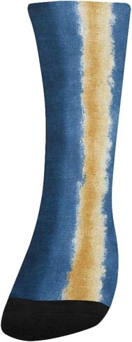 جوارب Art Stripe Nary Blue للمشي لمسافات طويلة - جوارب شتوية حرارية سميكة دافئة للأطفال الصغار للأولاد والبنات للمدرسة، والارتداء اليومي والأنشطة الخارجية in Kuwait