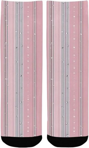 جوارب للمشي لمسافات طويلة مطبوعة مخططة باللون الأزرق الخدود - جوارب شتوية حرارية سميكة دافئة للأطفال الصغار للأولاد والبنات للمدرسة، والارتداء اليومي والأنشطة الخارجية in Kuwait