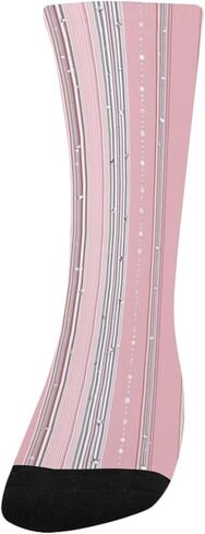 جوارب للمشي لمسافات طويلة مطبوعة مخططة باللون الأزرق الخدود - جوارب شتوية حرارية سميكة دافئة للأطفال الصغار للأولاد والبنات للمدرسة، والارتداء اليومي والأنشطة الخارجية in Kuwait