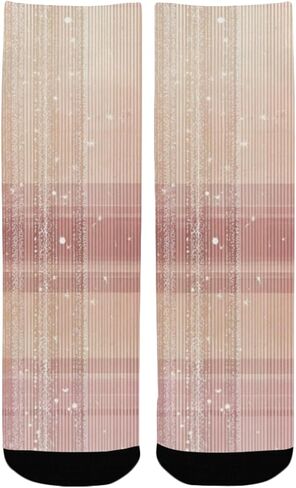جوارب Dot Stripe Vibe للمشي لمسافات طويلة - جوارب شتوية حرارية سميكة دافئة للأولاد والبنات الصغار للمدرسة، والارتداء اليومي والأنشطة الخارجية in Kuwait