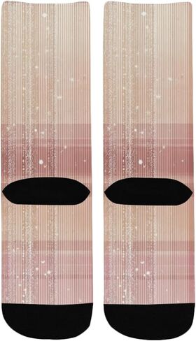 جوارب Dot Stripe Vibe للمشي لمسافات طويلة - جوارب شتوية حرارية سميكة دافئة للأولاد والبنات الصغار للمدرسة، والارتداء اليومي والأنشطة الخارجية in Kuwait