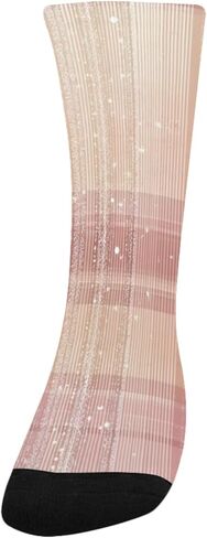 جوارب Dot Stripe Vibe للمشي لمسافات طويلة - جوارب شتوية حرارية سميكة دافئة للأولاد والبنات الصغار للمدرسة، والارتداء اليومي والأنشطة الخارجية in Kuwait