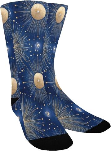 جوارب Midnight Burst Glow للمشي لمسافات طويلة - جوارب شتوية حرارية سميكة دافئة للأولاد والبنات الصغار للمدرسة، والارتداء اليومي والأنشطة الخارجية in Kuwait