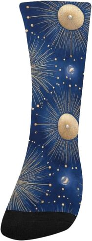 جوارب Midnight Burst Glow للمشي لمسافات طويلة - جوارب شتوية حرارية سميكة دافئة للأولاد والبنات الصغار للمدرسة، والارتداء اليومي والأنشطة الخارجية in Kuwait