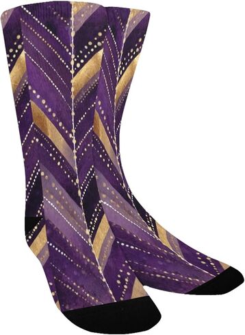 جوارب ترتان فيبي الأرجوانية الفاخرة للمشي لمسافات طويلة - جوارب شتوية حرارية سميكة دافئة للأطفال الصغار للأولاد والبنات للمدرسة، والارتداء اليومي والأنشطة الخارجية in Kuwait