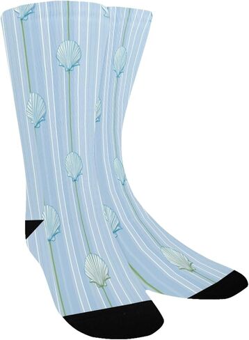 جوارب ناعمة للمشي لمسافات طويلة ذات قاعدة زرقاء شاحبة - جوارب شتوية حرارية سميكة دافئة للأولاد والبنات للمدرسة، والارتداء اليومي والأنشطة الخارجية in Kuwait