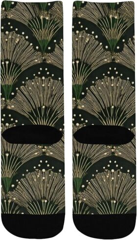 جوارب المشي لمسافات طويلة بطباعة الألعاب النارية من آرت ديكو - جوارب شتوية حرارية سميكة دافئة للأولاد والبنات الصغار للمدرسة، والارتداء اليومي والأنشطة الخارجية in Kuwait