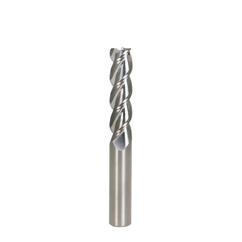 findmall 1/2 Inch Helix Carbide End Mill 3 Flute 2 Inch Iength of Cut Fit for Aluminum Cut Non-Ferrous Metal Upcut CNC Spiral Router Bit in Saudi Arabia