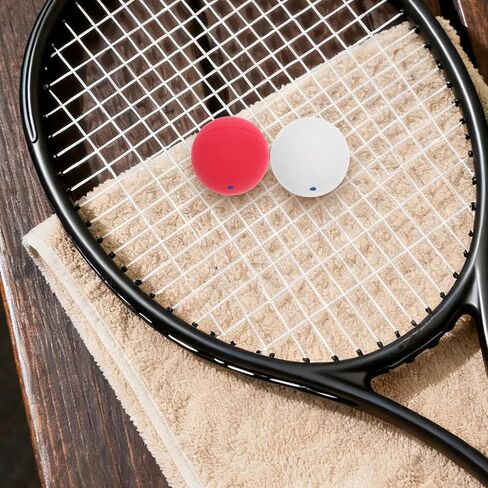 قطعتان من كرات تدريب الاسكواش المطاطية عالية المرونة سريعة الارتداد باللونين الأزرق والقرمزي كرات تدريب للمبتدئين والمنافسة والتمرين في الهواء الطلق in Kuwait