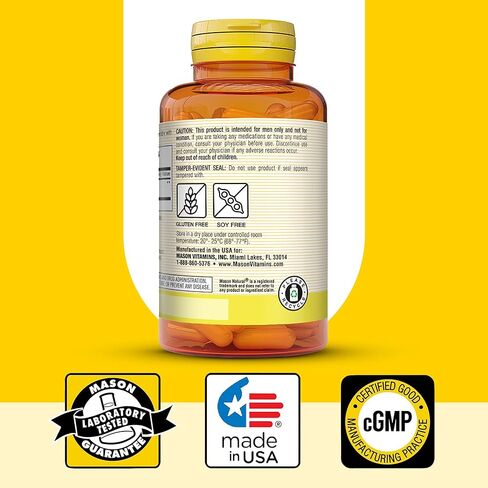 MASON NATURAL Saw Palmetto 500 mg, Supports Prostate Health & Urinary Function, 90 Capsules in Saudi Arabia