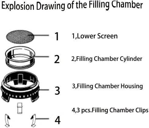 مجموعة 5 أكياس بالون وحجرة تعبئة لـ Volcan0 Hybrid Digit وClassic in Kuwait